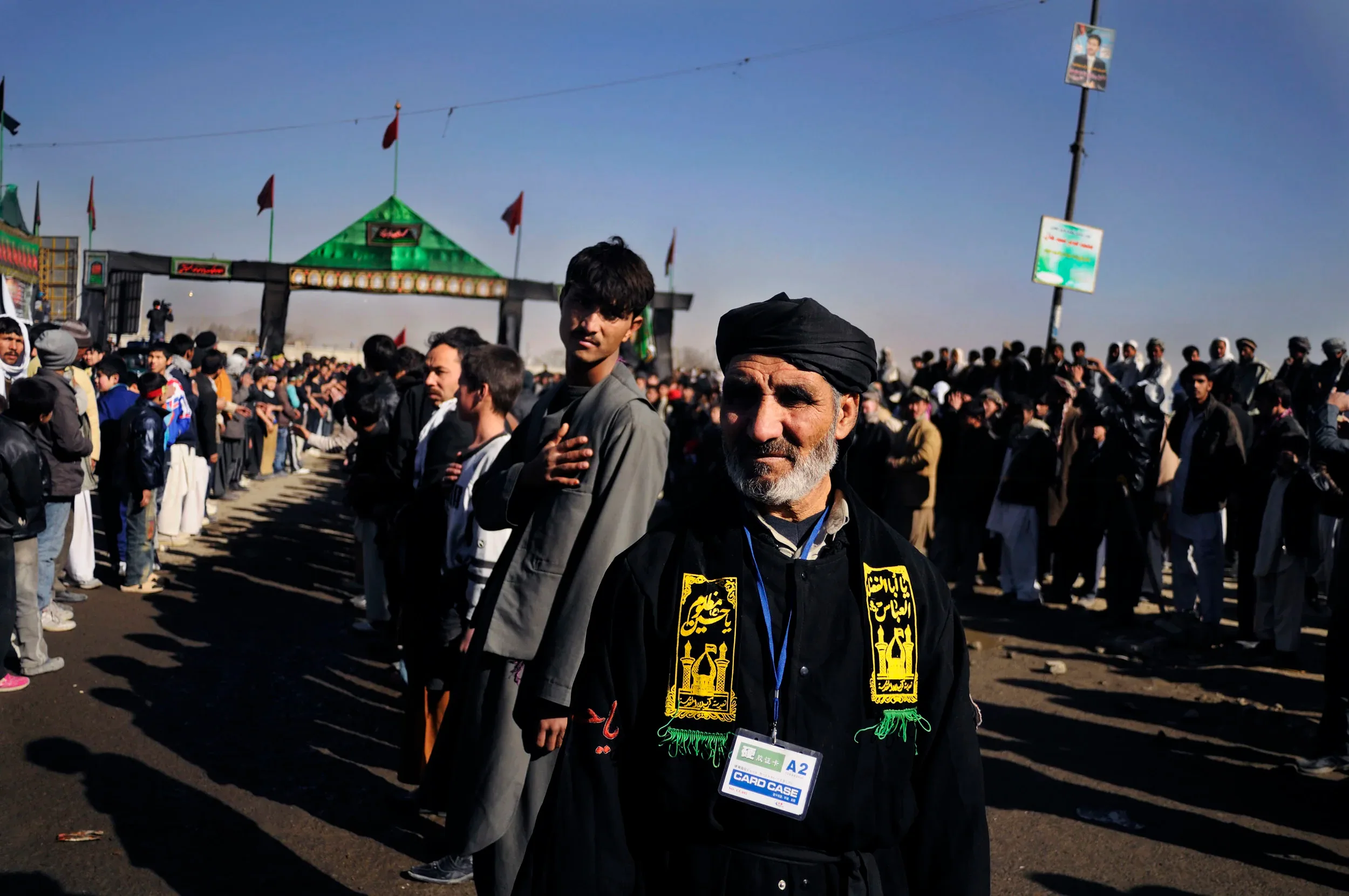 Ashura, Hazara communities in Afghanistan and Pakistan, 2010 to 2012. Photograph 3 of 26.