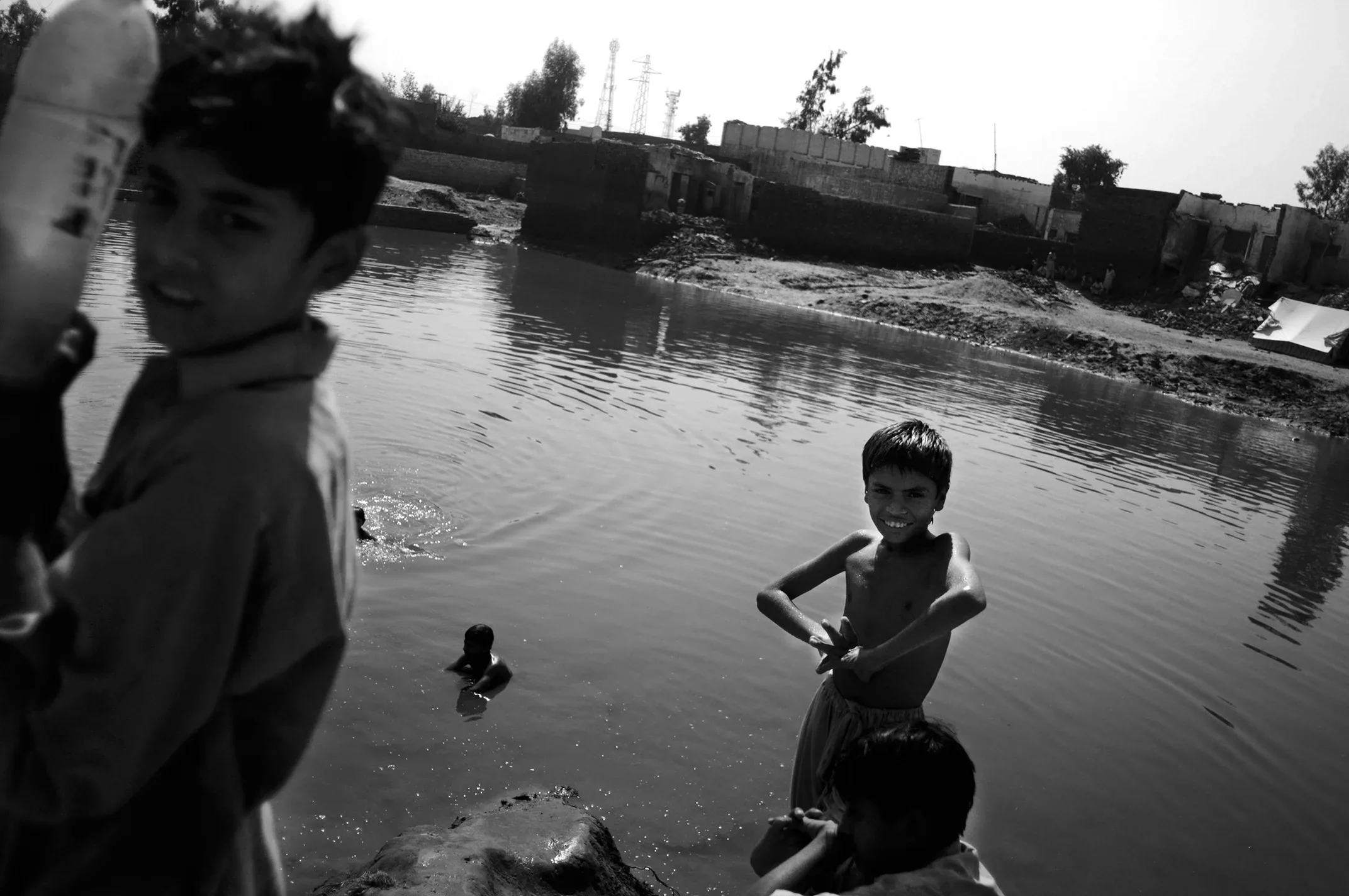 Flooding Aftermath in Pakistan, Sindh and Balochistan, 2010. Photograph 13 of 70.