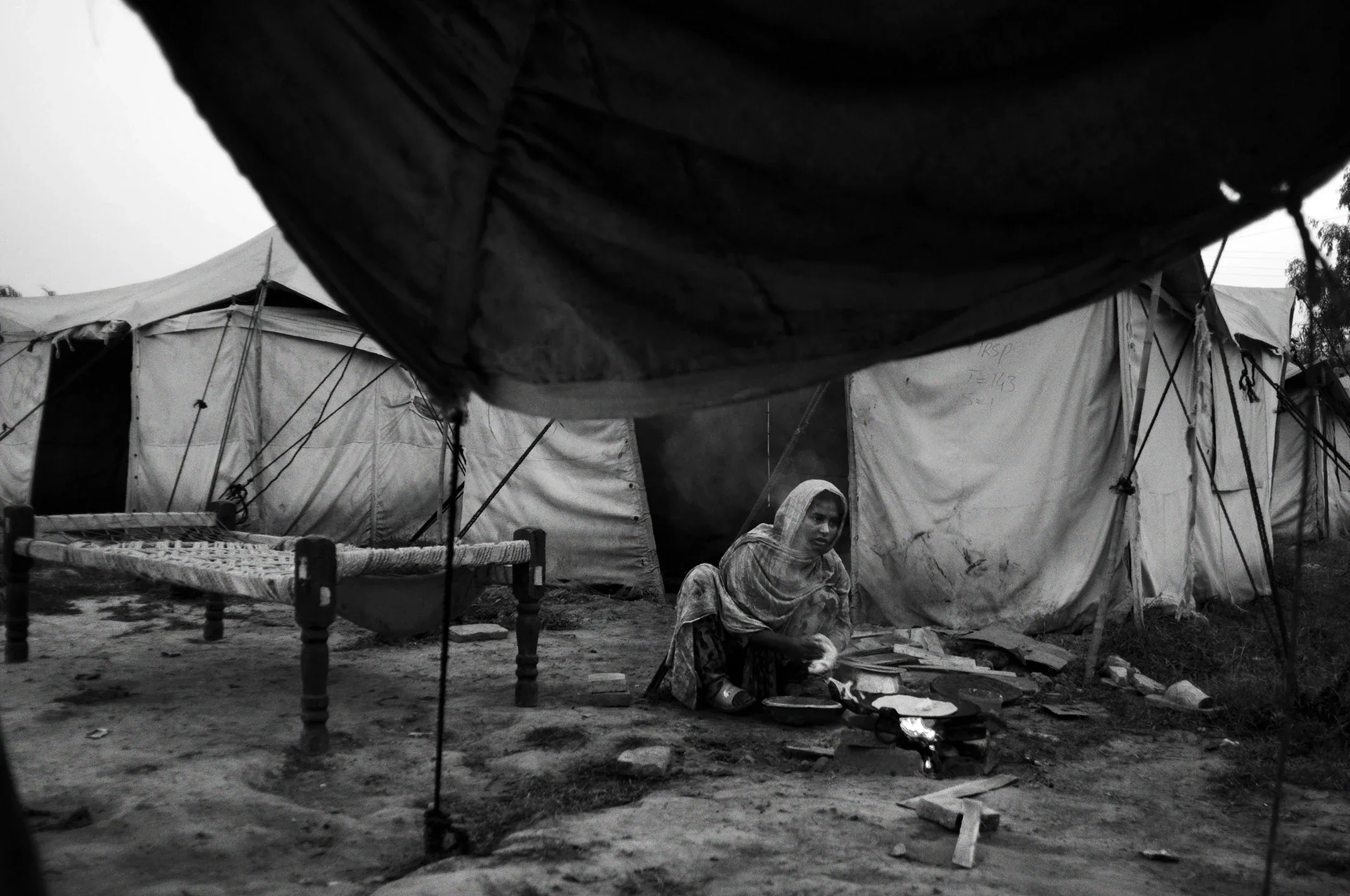 Flooding Aftermath in Pakistan, Sindh and Balochistan, 2010. Photograph 33 of 70.