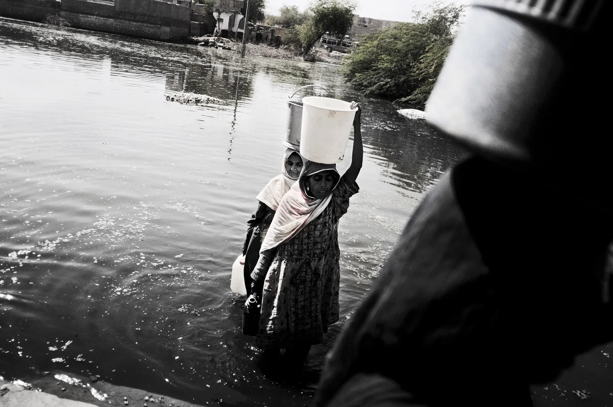 Flooding Aftermath in Pakistan, Sindh and Balochistan, 2010. Photograph 43 of 70.