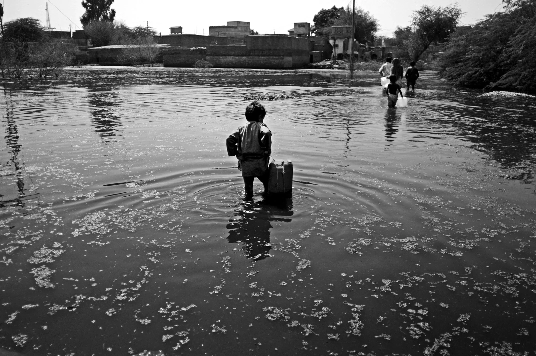 Flooding Aftermath in Pakistan, Sindh and Balochistan, 2010. Photograph 44 of 70.