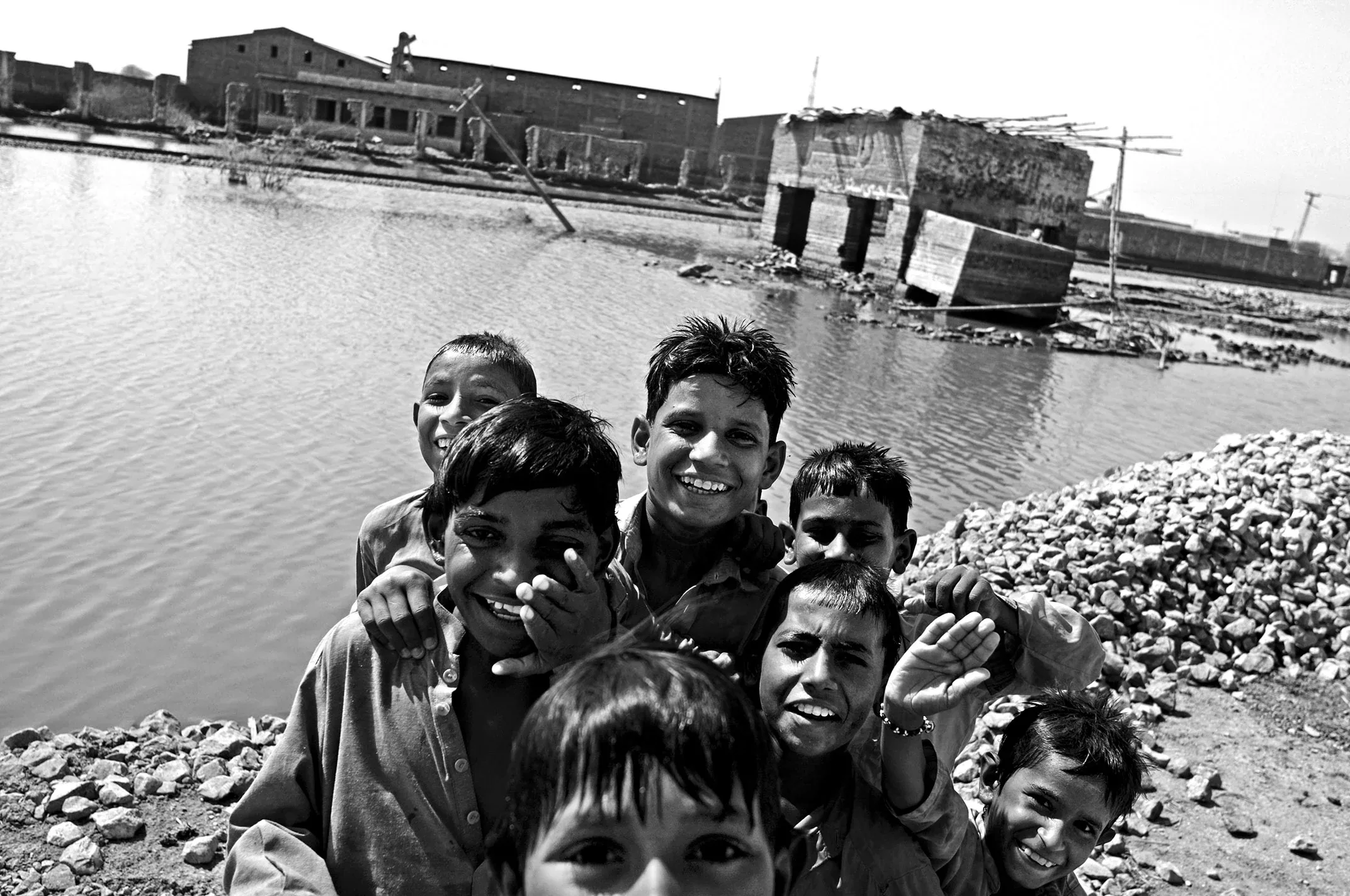 Flooding Aftermath in Pakistan, Sindh and Balochistan, 2010. Photograph 46 of 70.