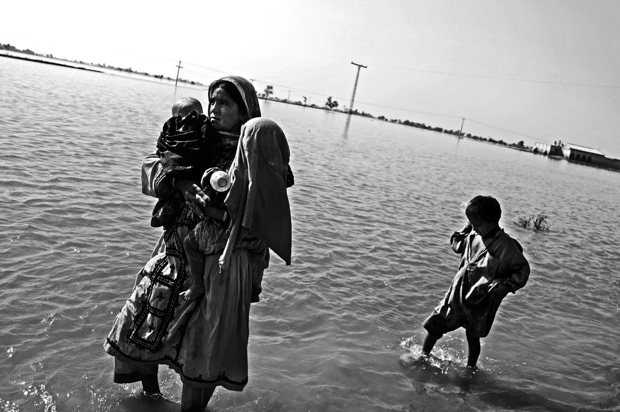 Flooding Aftermath in Pakistan, Sindh and Balochistan, 2010. Photograph 47 of 70.