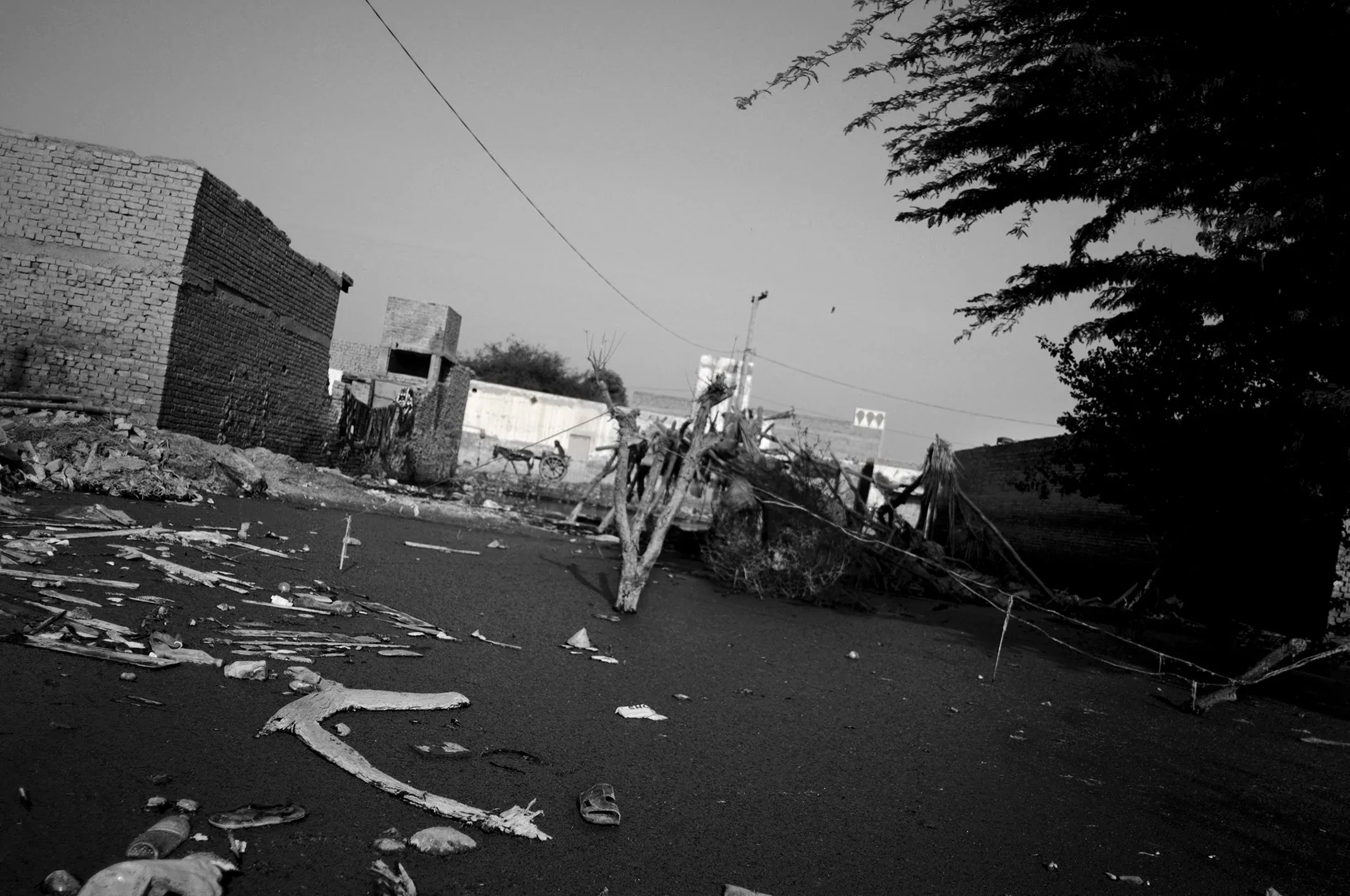Flooding Aftermath in Pakistan, Sindh and Balochistan, 2010. Photograph 53 of 70.