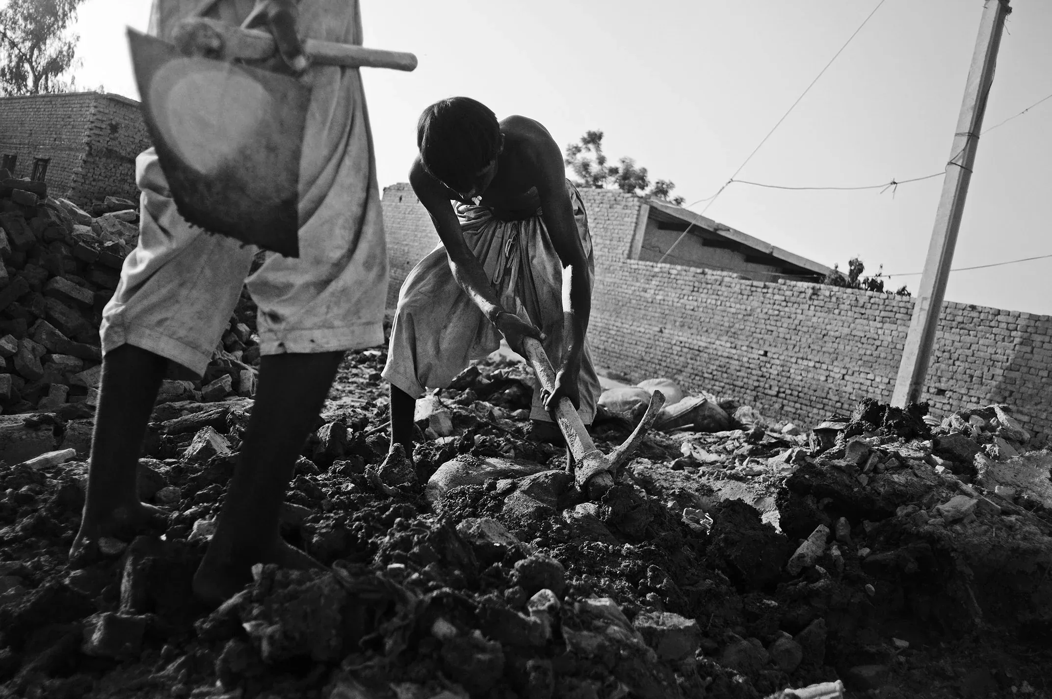 Flooding Aftermath in Pakistan, Sindh and Balochistan, 2010. Photograph 58 of 70.