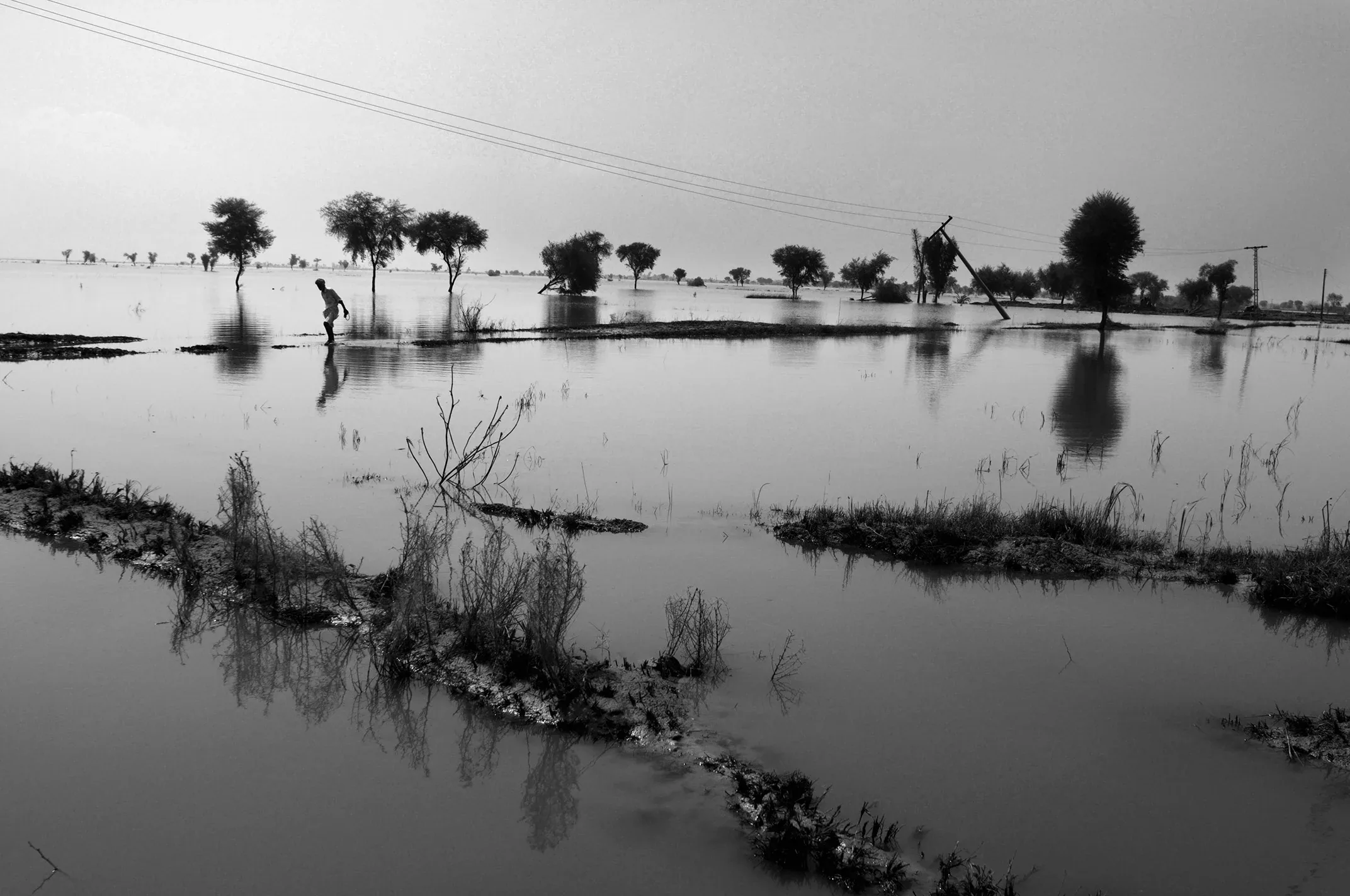 Flooding Aftermath in Pakistan, Sindh and Balochistan, 2010. Photograph 61 of 70.