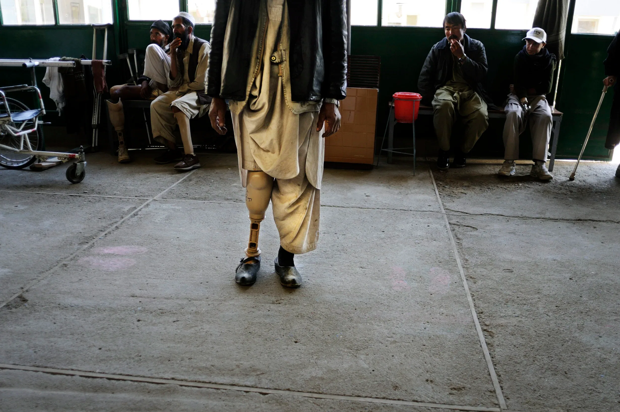 ICRC, Kabul orthopaedic centre, 2011
